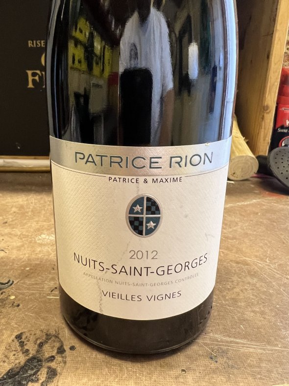 Nuits-Saint-George Patrice Rion 2012 & Chassagne Montrachet Domaine Patrick Miolane 2014
