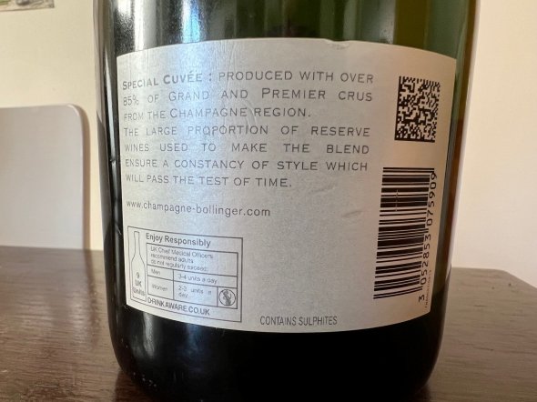 Bollinger, Special Cuvee