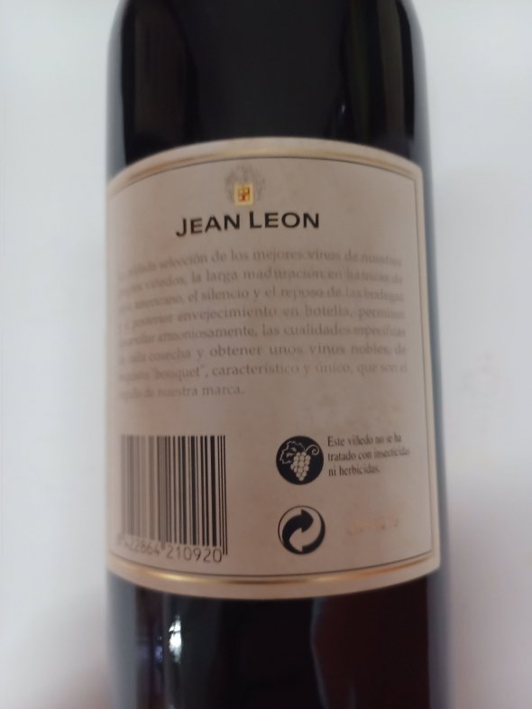 Jean Leon Reserva 1992 (Booking) Cabernet Sauvignon