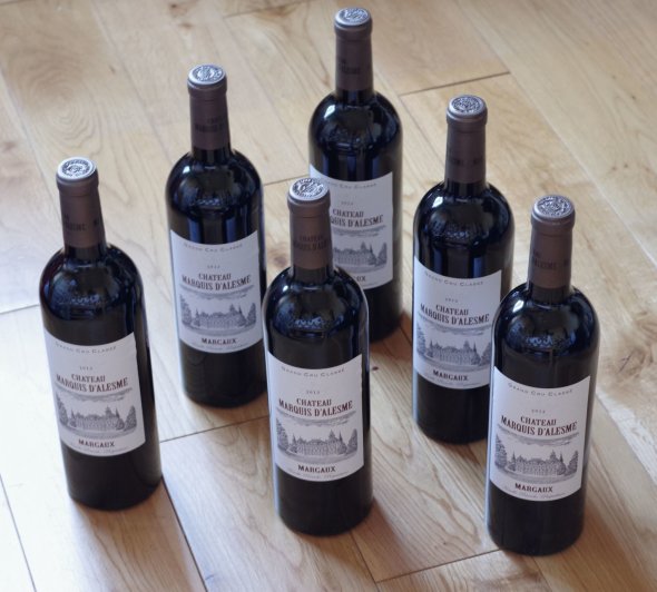 Chateau Marquis d Alesme 3eme Grand Cru Classe, Bordeaux, Margaux