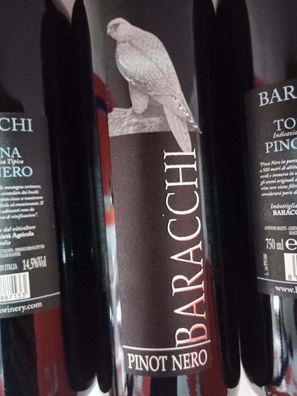 Baracchi Pinot Nero 2016 Toscana Parker 93 