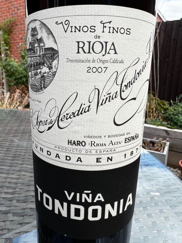 R. Lopez de Heredia, Vina Tondonia, Rioja Reserva