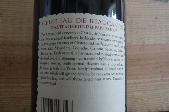 Chateau de Beaucastel Rouge, Chateauneuf-du-Pape