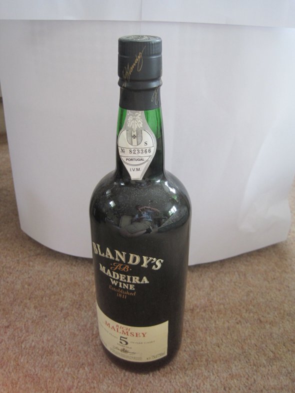 Blandy's, 5 Years Old Malmsey, old bottling