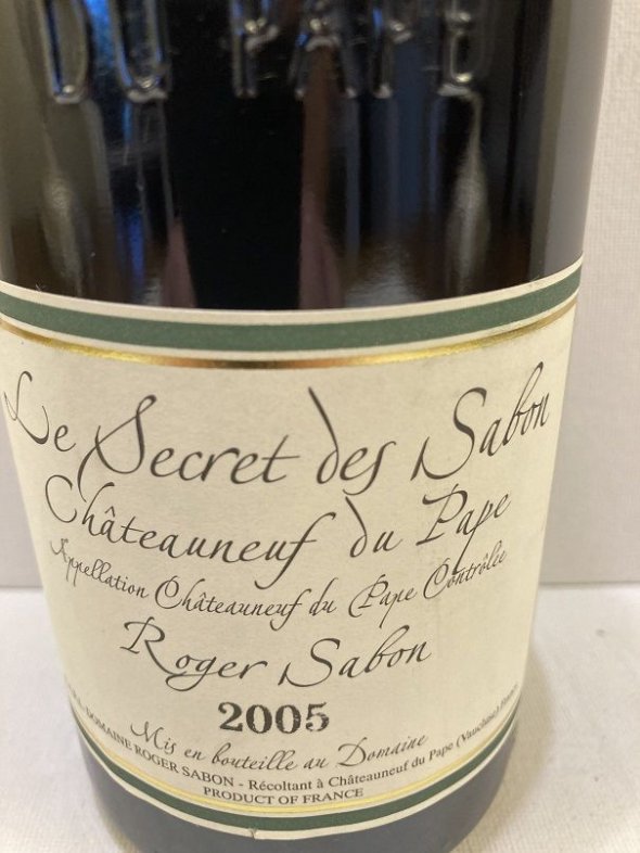 Roger Sabon, Chateauneuf-du-Pape, Le Secret des Sabon