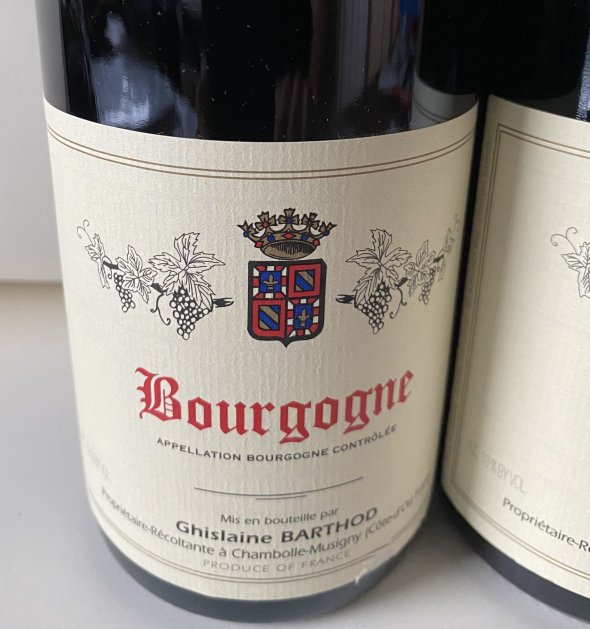 Ghislaine Barthod, Bourgogne, Rouge