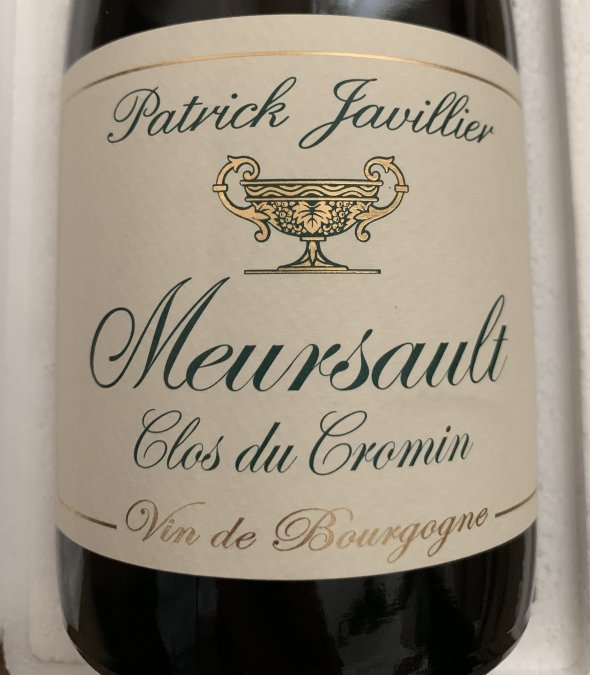 Patrick Javillier, Meursault, Du Cromin