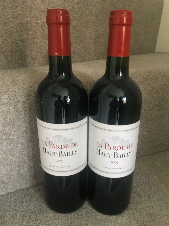 2005 (2 bts) La Parde Haut-Bailly, Pessac-Leognan