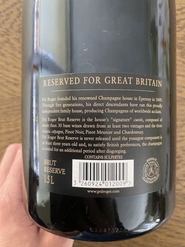 Pol Roger, Brut Reserve