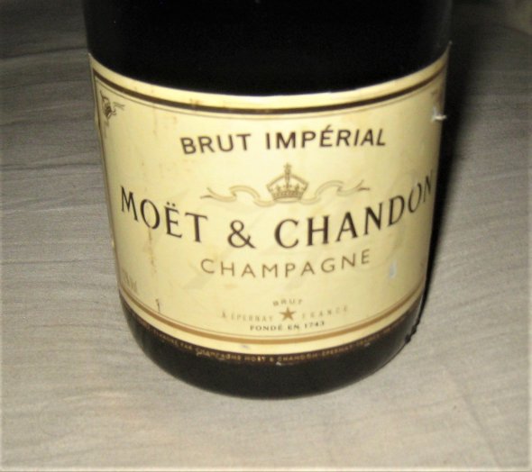 Moet & Chandon Brut Imperial Champagne. 