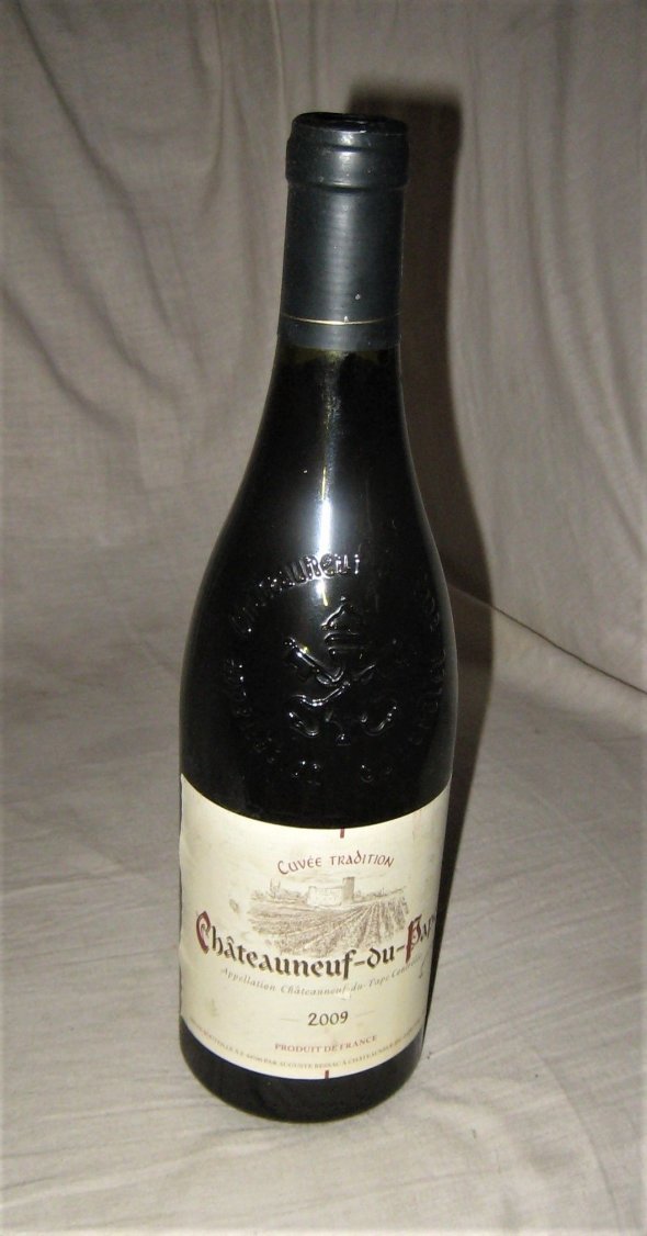 2009 Chateauneuf-du-Pape.  Auguste Bessac.  
