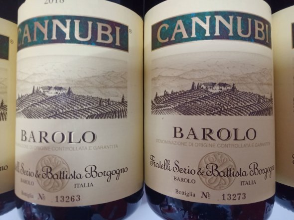 Fratelli Serio & Battista Borgogno, Barolo, 2018 94/100 points, Robert Parker