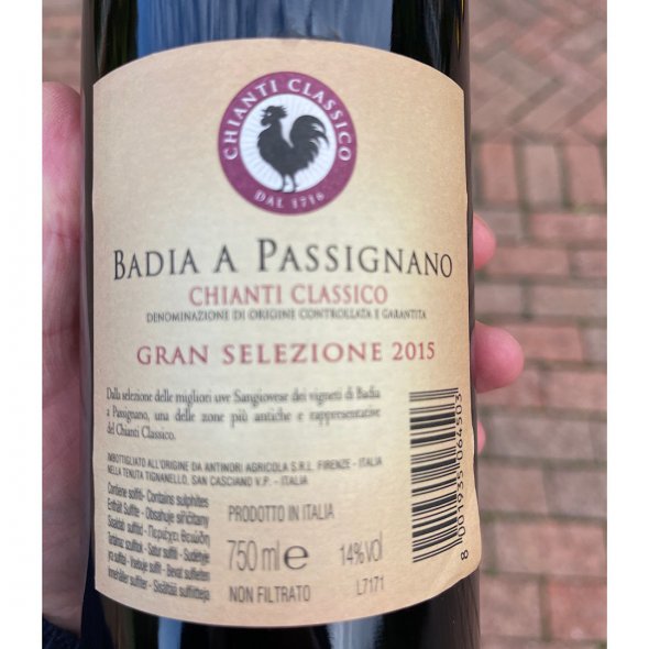 Antinori, Chianti Classico, Badia Passignano Gran Selezione