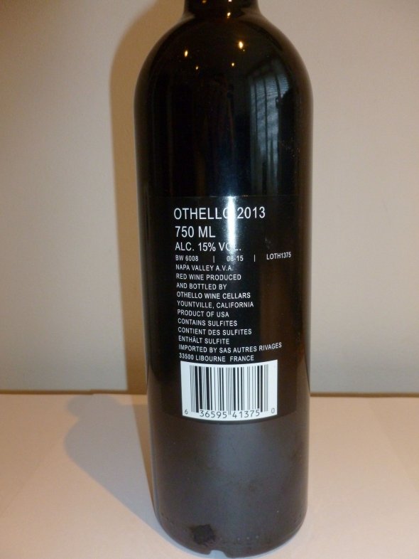Christian Moueix, Othello, Napa Valley