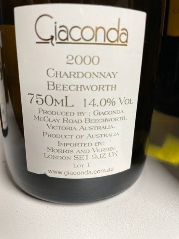 Giaconda, Estate Vineyard Chardonnay, Beechworth