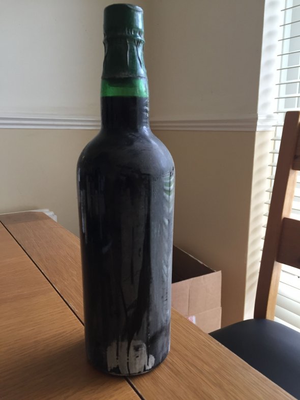 Unknown Vintage Port, believed to be 1963.