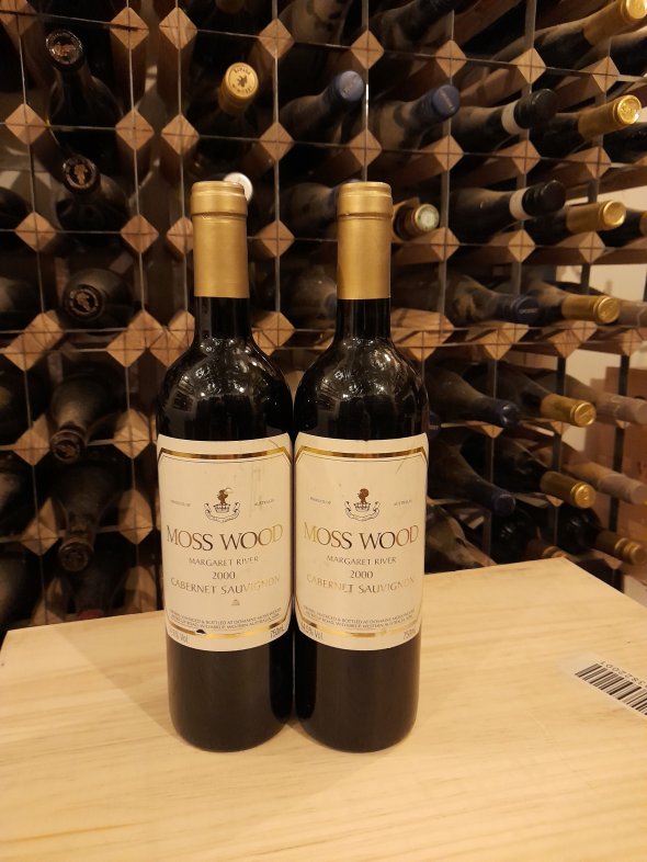 2000 Moss Wood, Cab Sau (Huon Hooke 96 pts) 