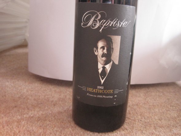  David Traeger, Baptista, The Graytown Shiraz, Heathcote