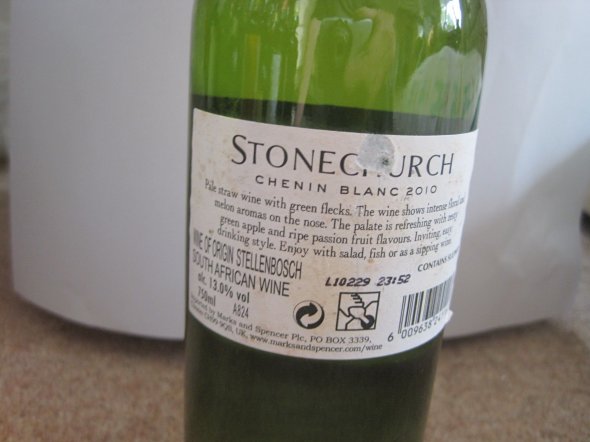 Marks & Spencer, Stonechurch Chenin Blanc, Stellenbosch