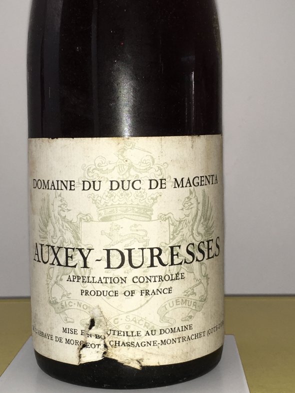 Domaine du Duc de Magenta, Auxey-Duresses, Rouge