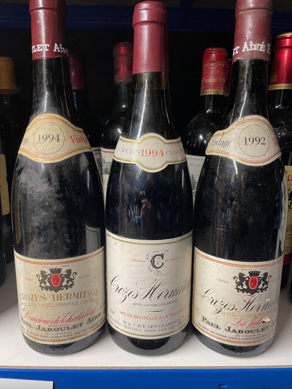 mixed crozes hermitage