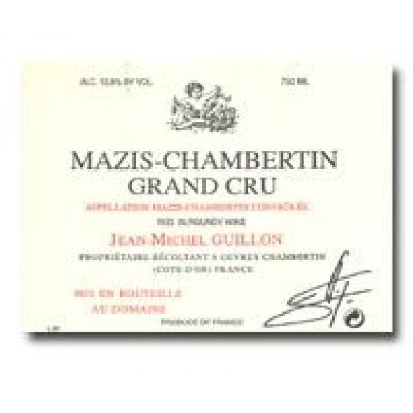 2014 Mazis-Chambertin Grand Cru, Domaine&nbsp;Jean-Michel Guillon 