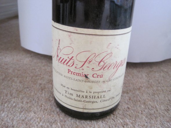 Domaine Tim Marshall, Nuits St Georges Premier Cru