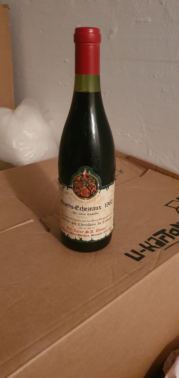 Grands Echezeaux 1962 Leroy Elvina - Perfect order