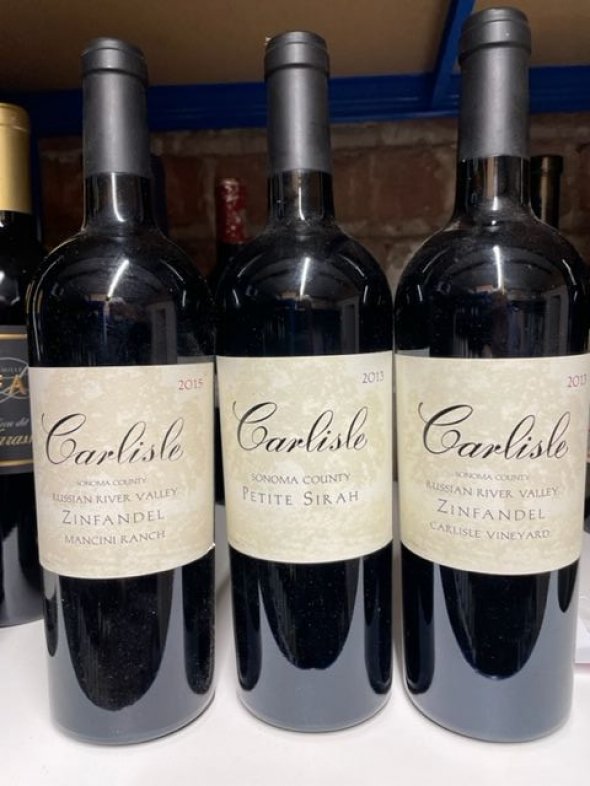 Carlisle, Zinfandel, Russian River Valley x3 