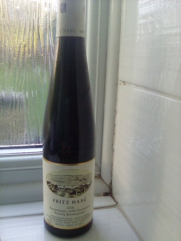 Fritz Haag, Brauneberger Juffer Sonnenuhr Riesling Beerenauslese Mosel