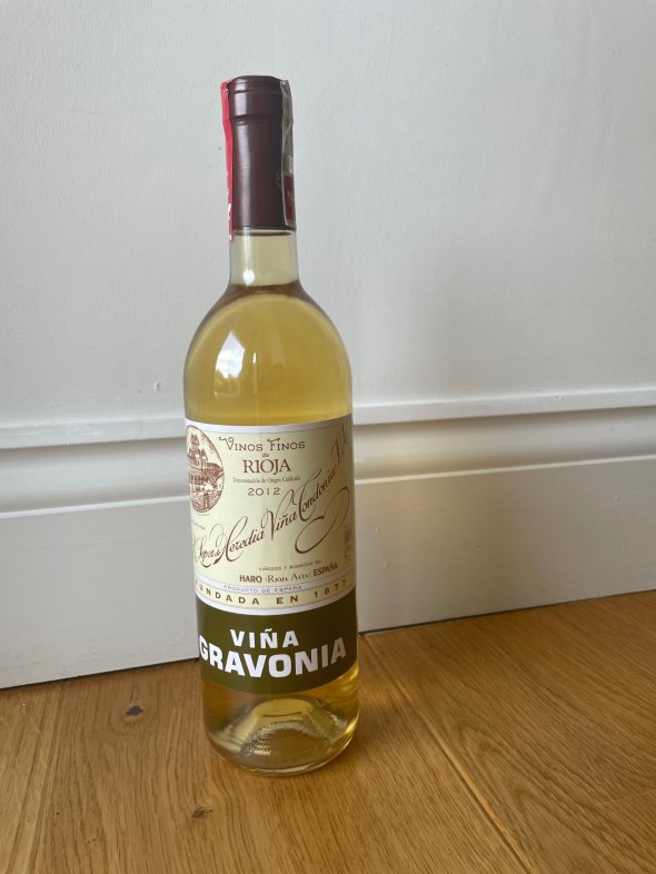 Lopez Heredia, Vina Gravonia Crianza Blanco, Rioja