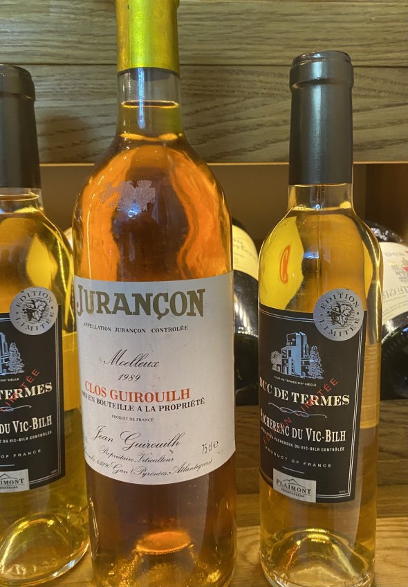 3 Bottles of Various Desert Wines 