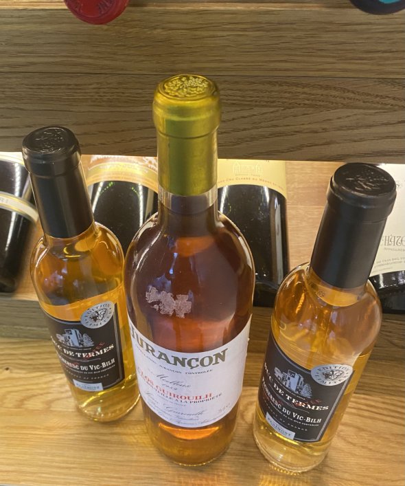 3 Bottles of Various Desert Wines 