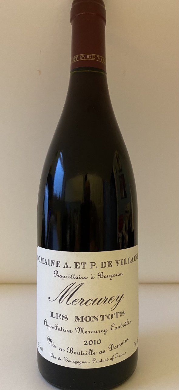 Domaine A De Villane Mercurey Les Montots 