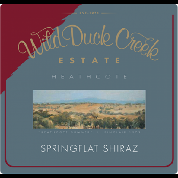 Springflat Shiraz, Heathcote, Wild Duck Creek Estate