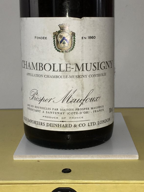 Prosper Maufoux, Chambolle-Musigny