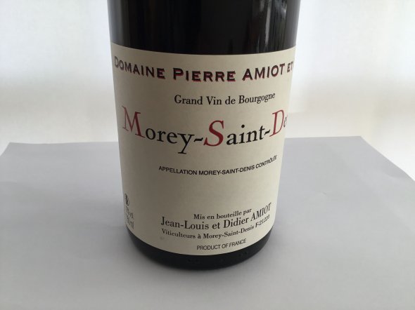 Pierre Amiot, Morey-Saint-Denis, Rouge