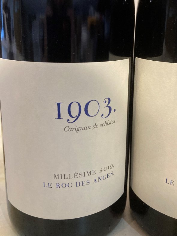 Roc des Anges "1903" Carignan,  Marjorie Gallet, C&ocirc;tes Catalanes