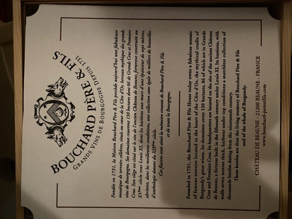 Bouchard Pere et Fils, Corton-Charlemagne Grand Cru
