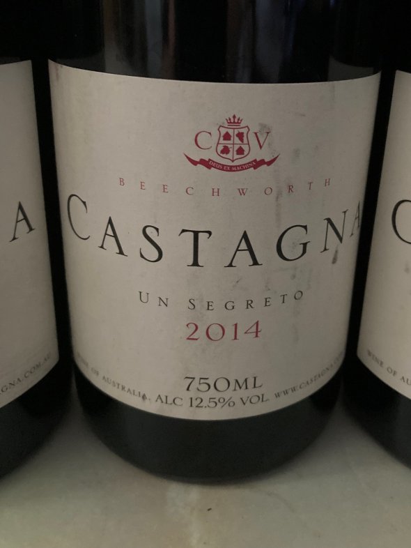 &ldquo;Un Segreto&rdquo; Shiraz-Sangiovesee, Julian Castagna, Beechworth, Victoria 