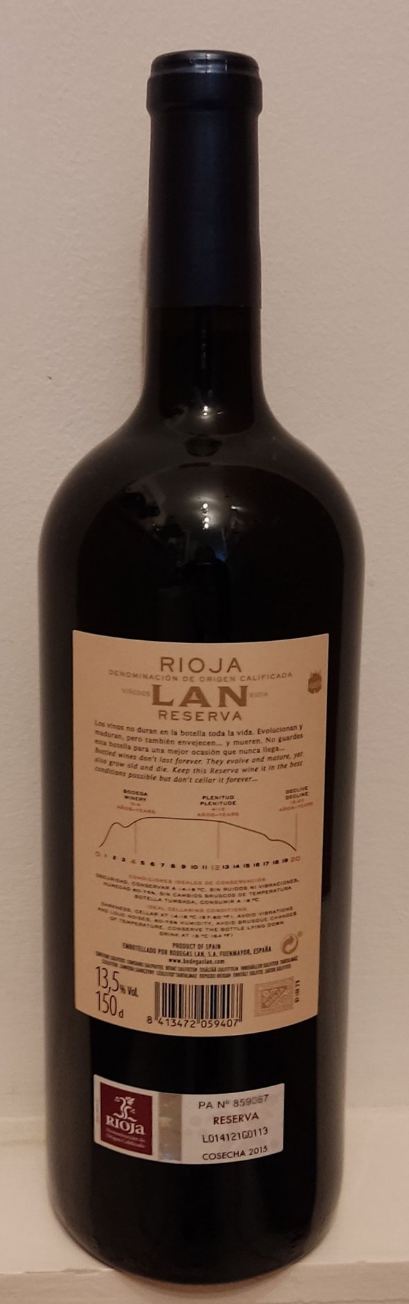 LAN, Reserva, Rioja