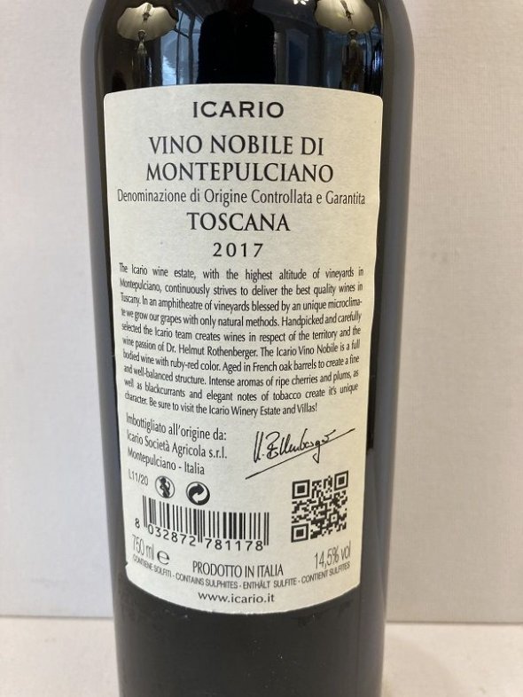 Icario Vino Nobile di Montepulciano