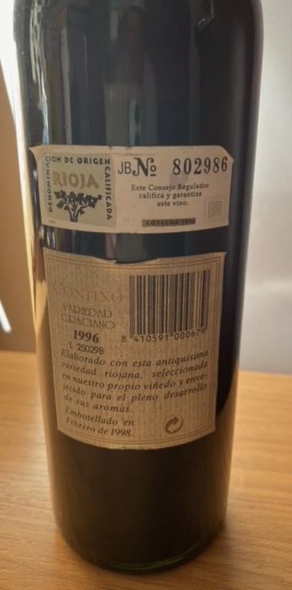 CVNE (Contino), Graciano, Rioja