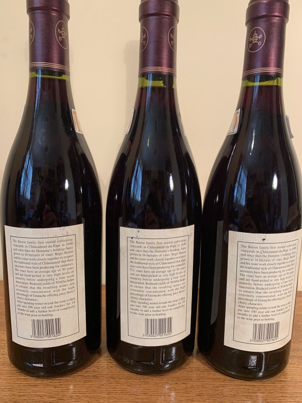 Lucien Barrot, Chateauneuf-du-Pape