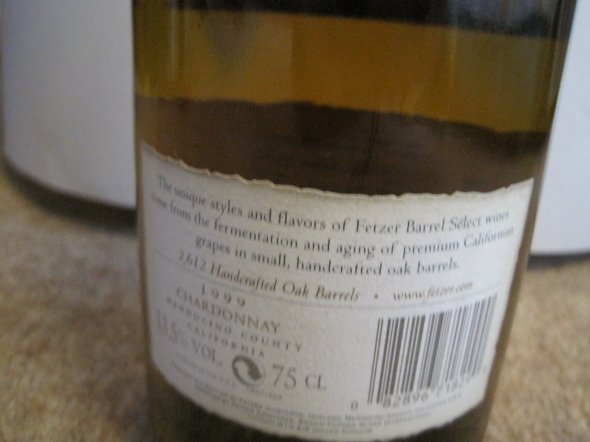 Fetzer, Barrel Select Chardonnay