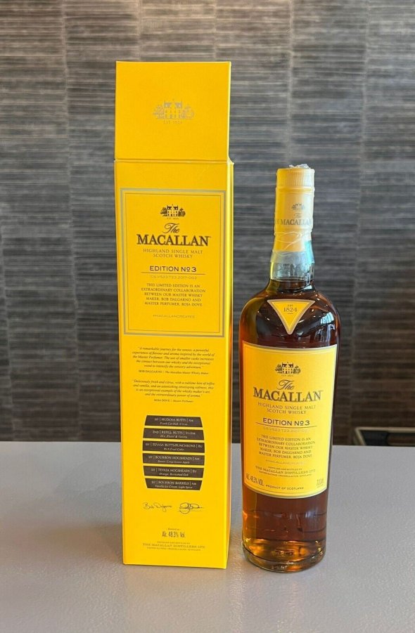 Macallan, Highland Single Malt Edition No 1-6, Speyside