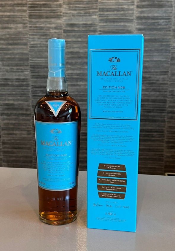Macallan, Highland Single Malt Edition No 1-6, Speyside