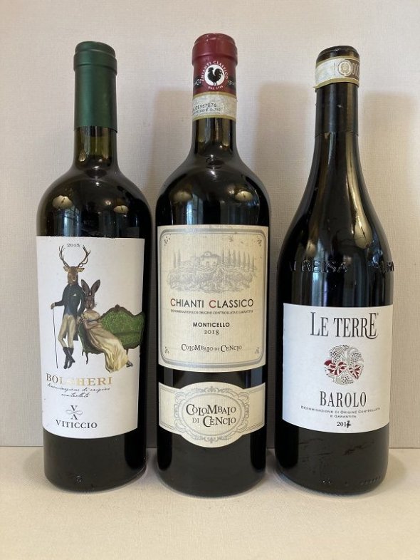 3 Italian reds
