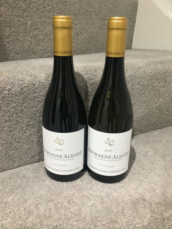 2020 (2 bottles) Domaine Sylvain Cathiard, Bourgogne Aligote