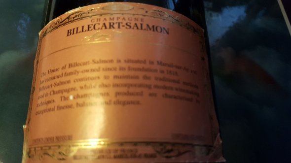 Billecart Salmon Cuvee Elisabeth Salmon Rose 1998